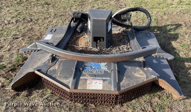 image for item DP3058 2018 Paladin Ground Shark  skid steer rotary mower