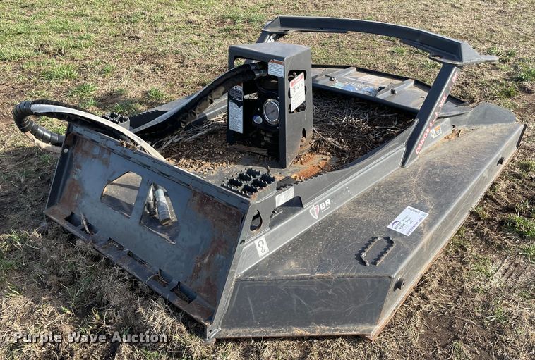 image for item DP3058 2018 Paladin Ground Shark  skid steer rotary mower