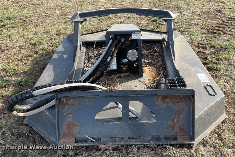 image for item DP3058 2018 Paladin Ground Shark  skid steer rotary mower