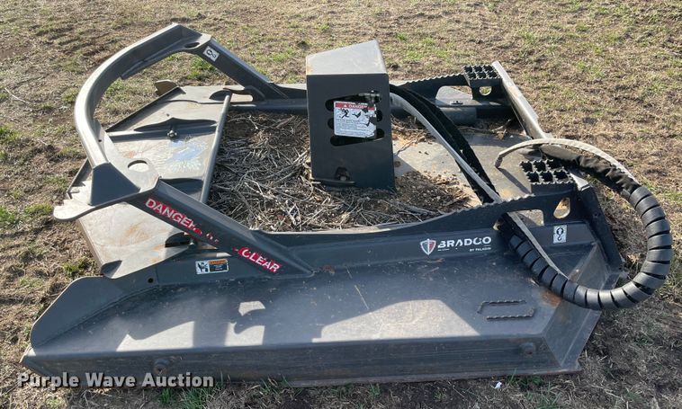 image for item DP3058 2018 Paladin Ground Shark  skid steer rotary mower