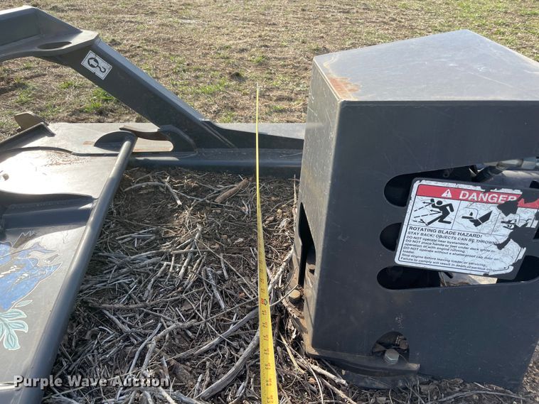 image for item DP3058 2018 Paladin Ground Shark  skid steer rotary mower