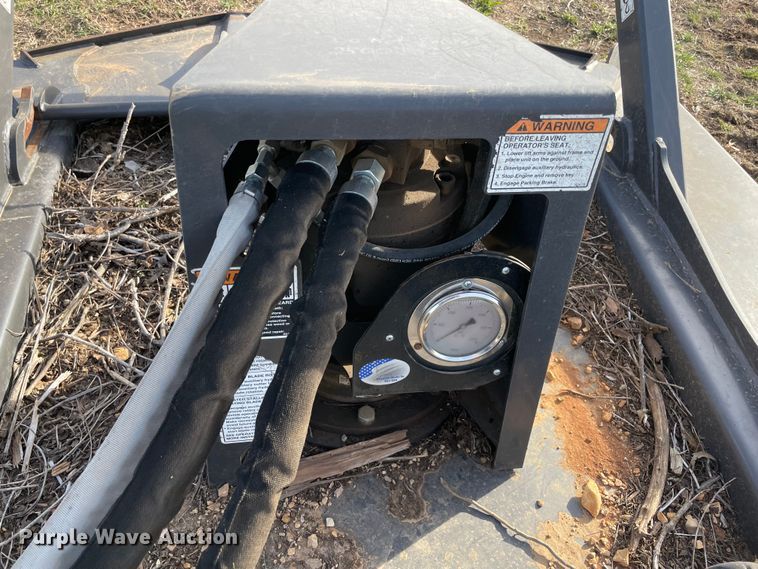 image for item DP3058 2018 Paladin Ground Shark  skid steer rotary mower