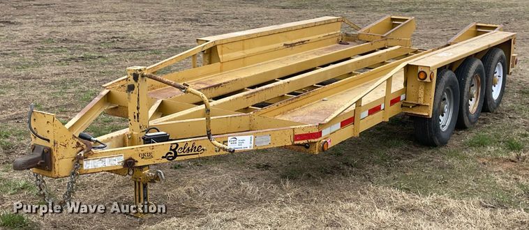 image for item DP3069 2016 Belshe T2-3EB  equipment trailer