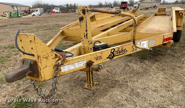 image for item DP3069 2016 Belshe T2-3EB  equipment trailer