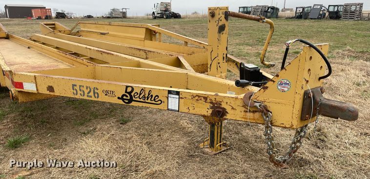 image for item DP3069 2016 Belshe T2-3EB  equipment trailer