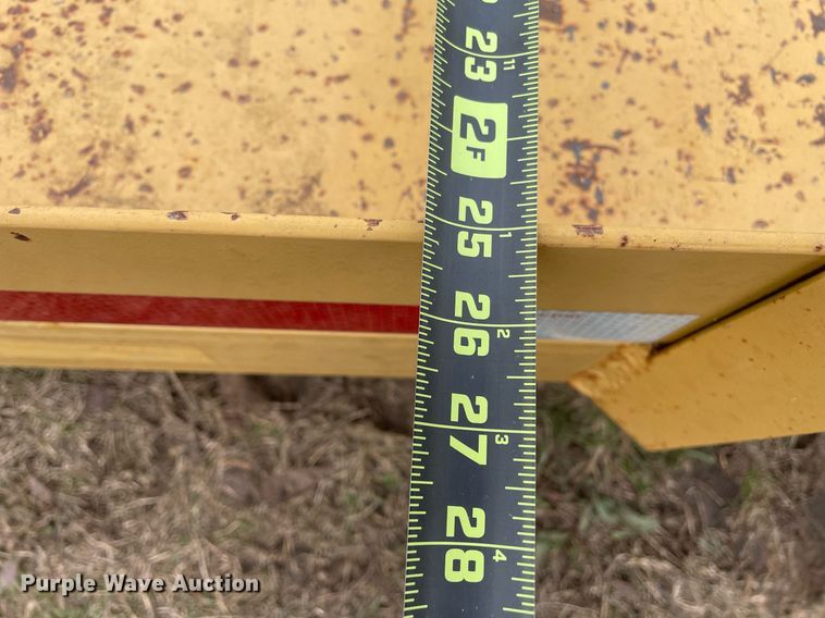 image for item DP3069 2016 Belshe T2-3EB  equipment trailer