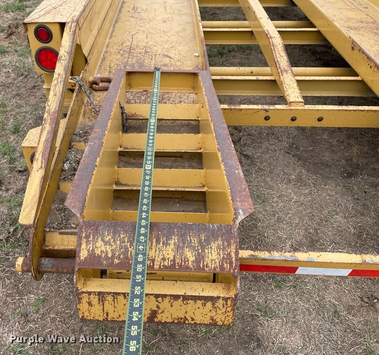 image for item DP3069 2016 Belshe T2-3EB  equipment trailer