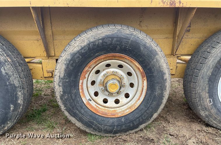 image for item DP3069 2016 Belshe T2-3EB  equipment trailer