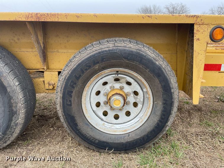 image for item DP3069 2016 Belshe T2-3EB  equipment trailer