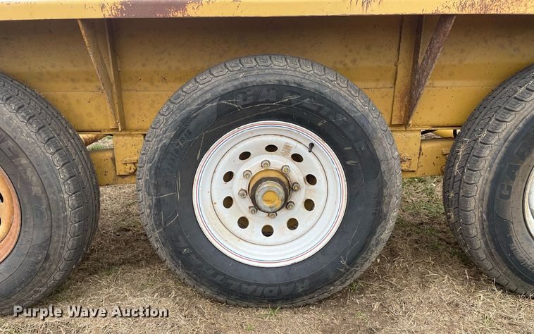 image for item DP3069 2016 Belshe T2-3EB  equipment trailer