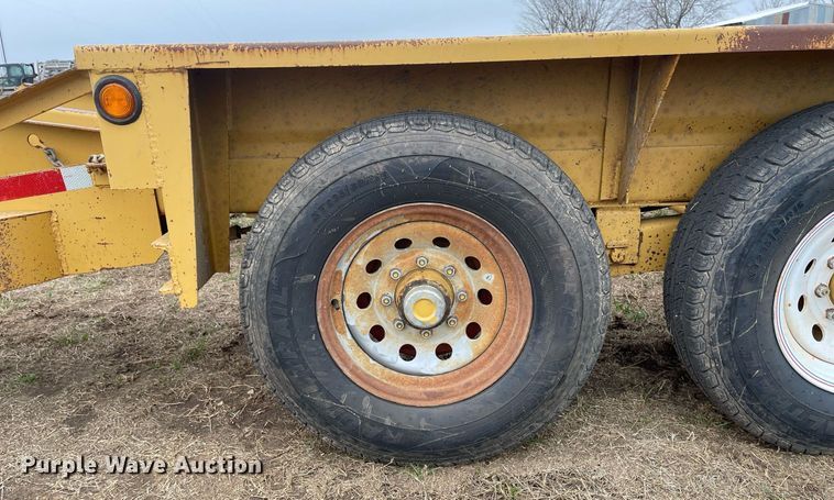 image for item DP3069 2016 Belshe T2-3EB  equipment trailer