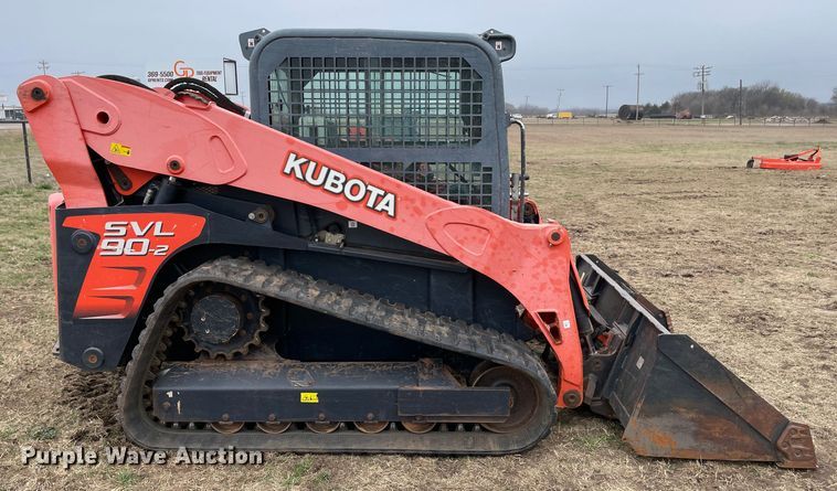 image for item DP3070 2015 Kubota SVL90-2  tracked skid steer loader
