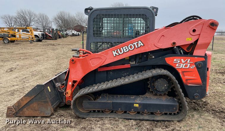 image for item DP3070 2015 Kubota SVL90-2  tracked skid steer loader