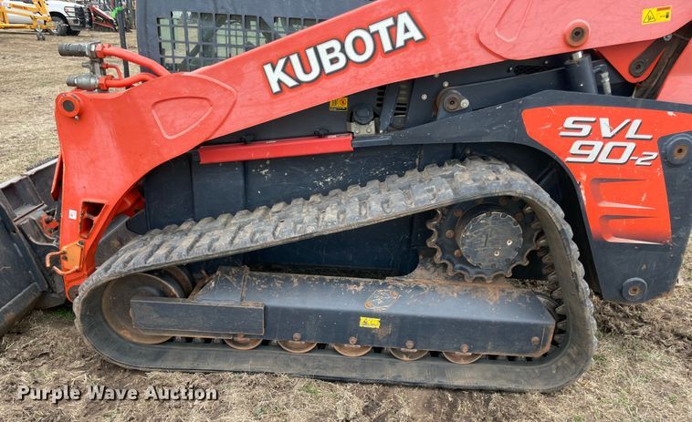 image for item DP3070 2015 Kubota SVL90-2  tracked skid steer loader