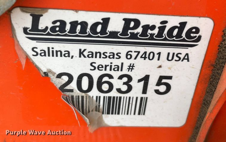 image for item DP3071 Land Pride  tiller
