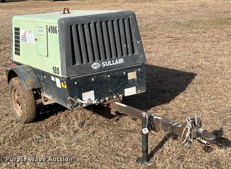 image for item DQ5712 Sullair 185  air compressor