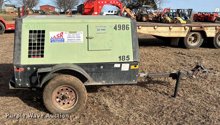 image for item DQ5712 Sullair 185  air compressor