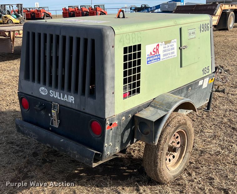 image for item DQ5712 Sullair 185  air compressor