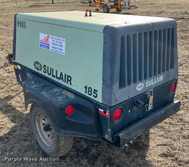 image for item DQ5712 Sullair 185  air compressor