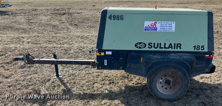 image for item DQ5712 Sullair 185  air compressor