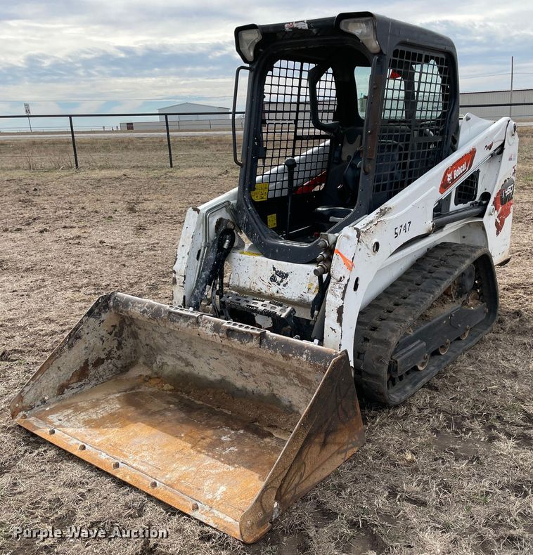 image for item DQ5713 2021 Bobcat T450  tracked skid steer loader
