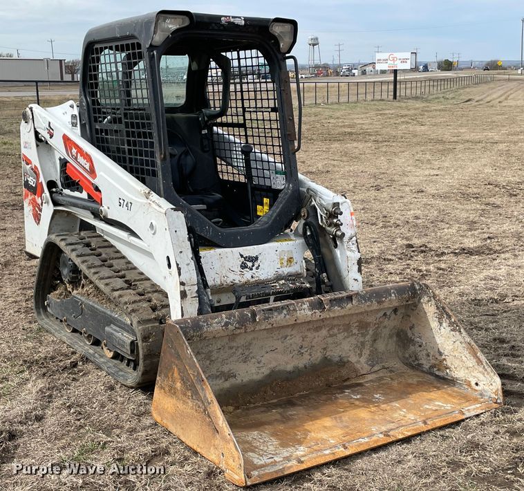 image for item DQ5713 2021 Bobcat T450  tracked skid steer loader