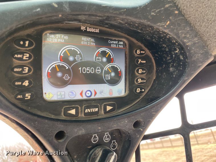 image for item DQ5713 2021 Bobcat T450  tracked skid steer loader