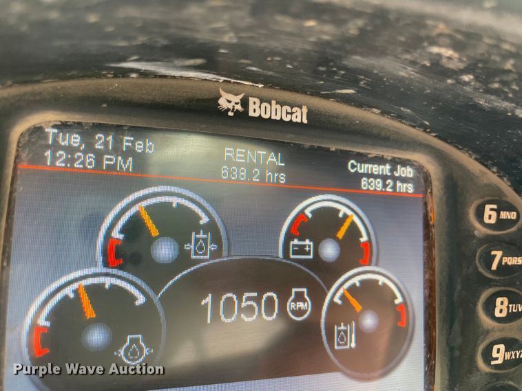 image for item DQ5713 2021 Bobcat T450  tracked skid steer loader