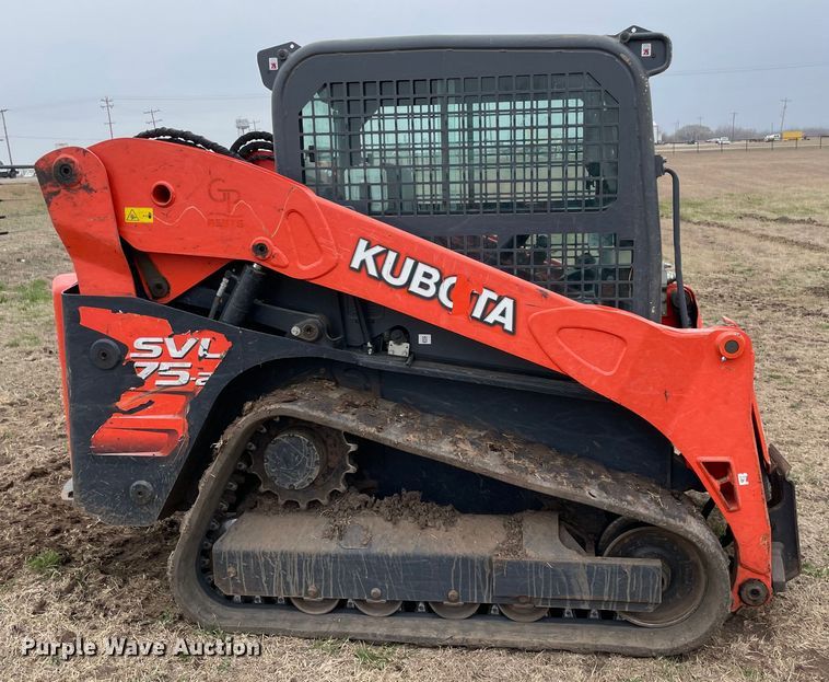 image for item DQ5727 Kubota SVL75-2  tracked skid steer loader