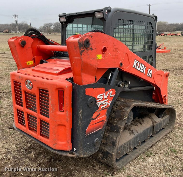 image for item DQ5727 Kubota SVL75-2  tracked skid steer loader