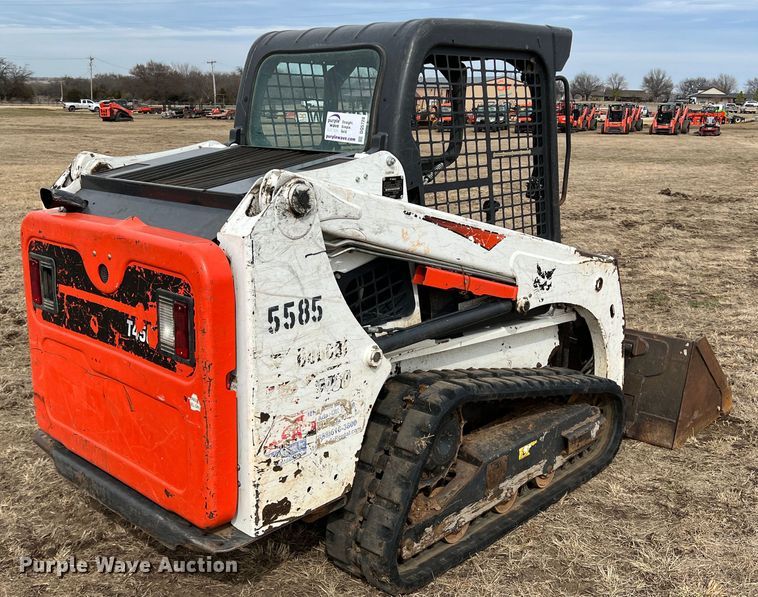 image for item DQ5728 2017 Bobcat T450  tracked skid steer loader