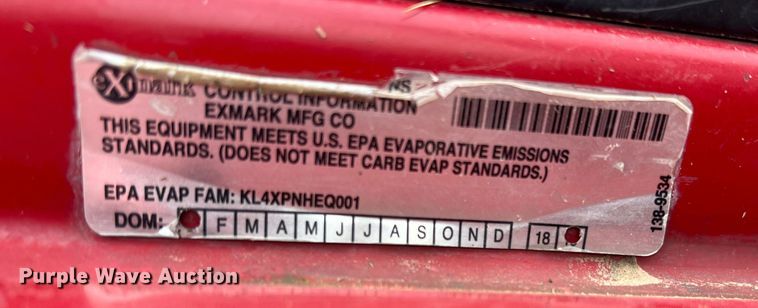 image for item DQ5729 Exmark Lazer Z  ZTR lawn mower