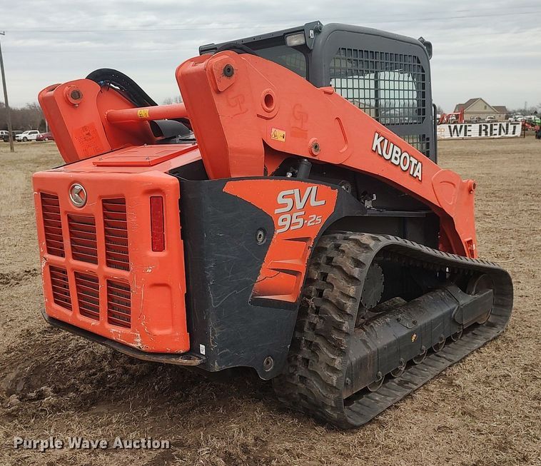 image for item DQ5736 2019 Kubota SVL95-2S  tracked skid steer loader