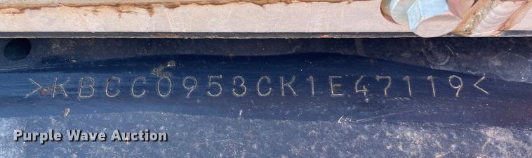 image for item DQ5736 2019 Kubota SVL95-2S  tracked skid steer loader