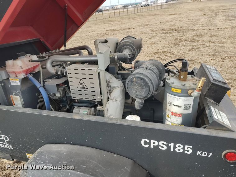 image for item DQ5737 2018 Atlas Copco CPS185 KD7 T4F  air compressor