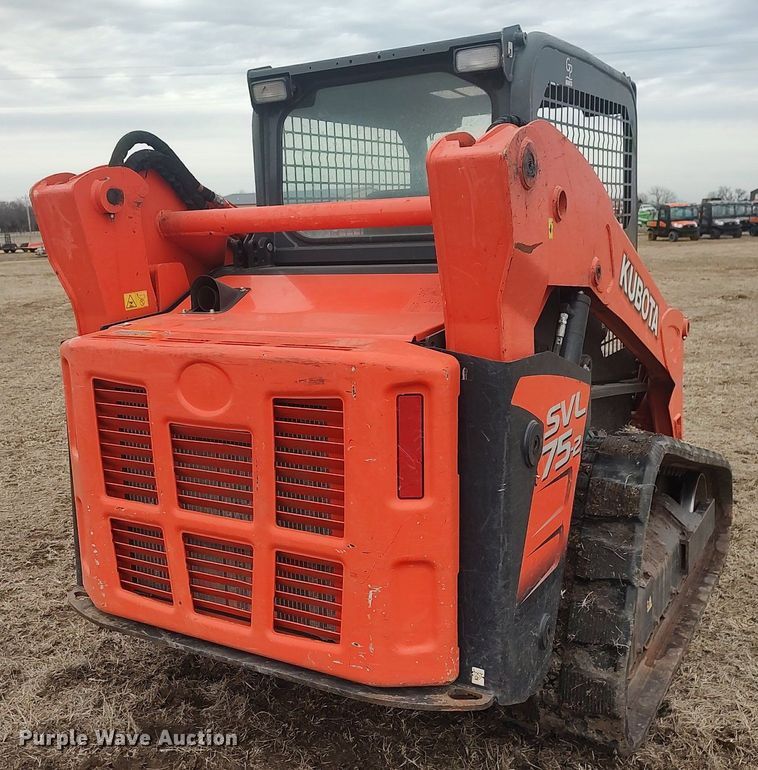 image for item DQ5739 2020 Kubota SVL75-2  tracked skid steer loader