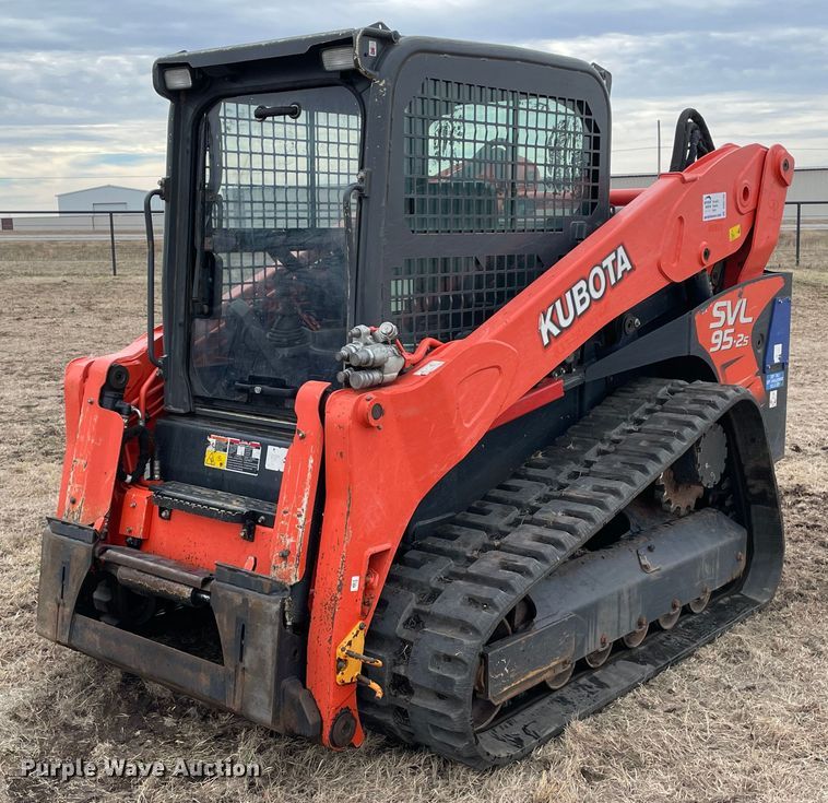 image for item DQ5740 2020 Kubota SVL95-2S  tracked skid steer loader