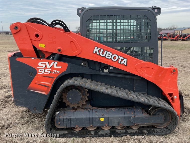 image for item DQ5740 2020 Kubota SVL95-2S  tracked skid steer loader