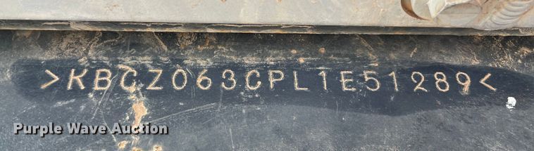 image for item DQ5740 2020 Kubota SVL95-2S  tracked skid steer loader