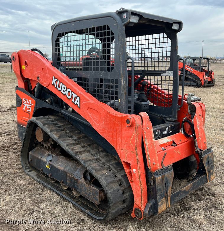 image for item DQ5741 2020 Kubota SVL75-2  tracked skid steer loader