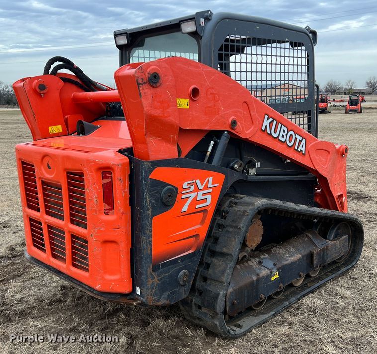 image for item DQ5741 2020 Kubota SVL75-2  tracked skid steer loader