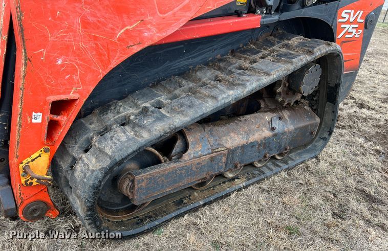 image for item DQ5741 2020 Kubota SVL75-2  tracked skid steer loader