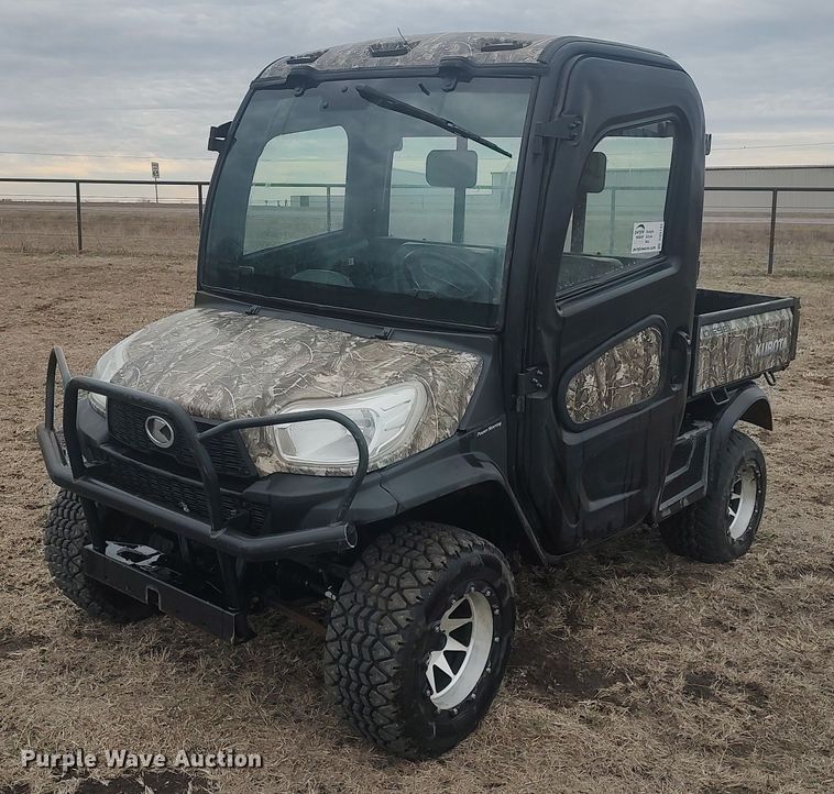 image for item DQ5742 2018 Kubota RTV-X1100C  utility vehicle