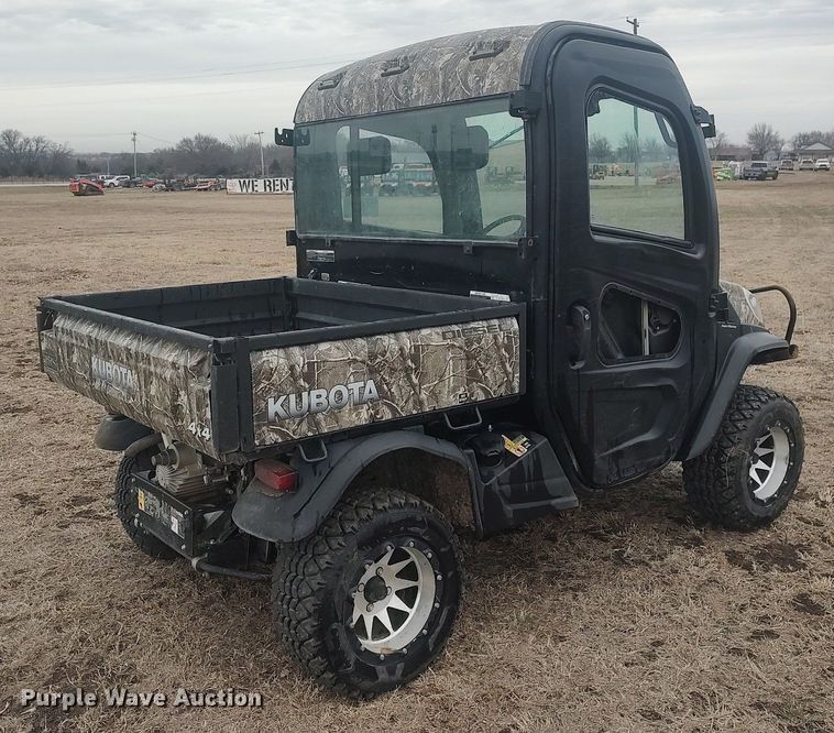 image for item DQ5742 2018 Kubota RTV-X1100C  utility vehicle