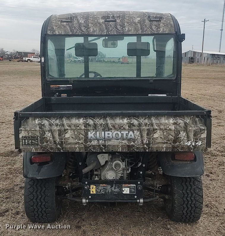 image for item DQ5742 2018 Kubota RTV-X1100C  utility vehicle