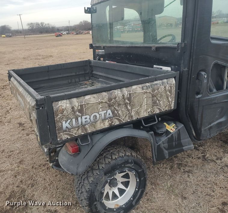image for item DQ5742 2018 Kubota RTV-X1100C  utility vehicle