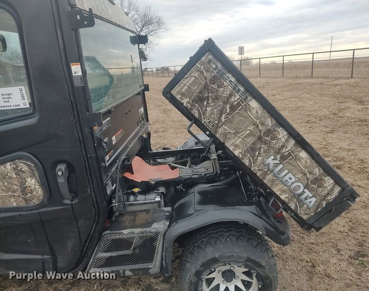 image for item DQ5742 2018 Kubota RTV-X1100C  utility vehicle