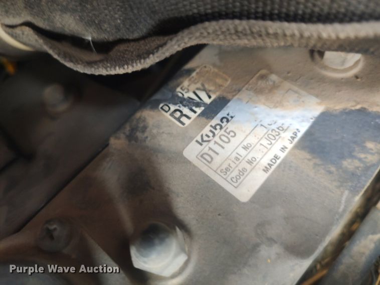 image for item DQ5742 2018 Kubota RTV-X1100C  utility vehicle