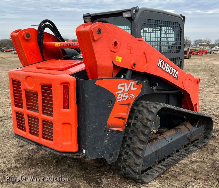 image for item DQ5745 2021 Kubota SVL 95-2S  tracked skid steer loader