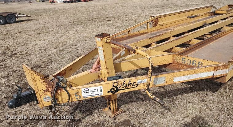 image for item DQ5746 2013 Belshe  equipment trailer
